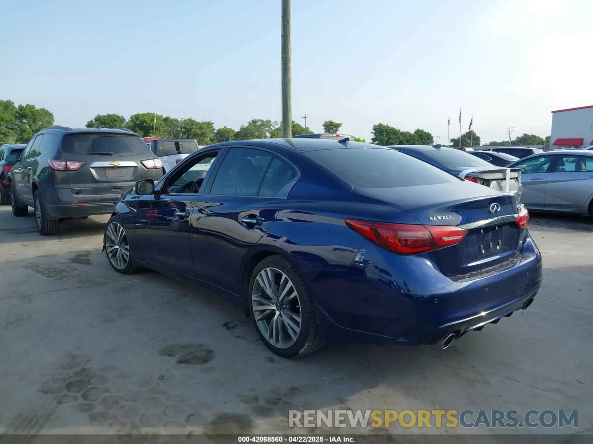 14 fotografías del automóvil dañado JN1EV7CP8RM601738 INFINITI Q50 2024
