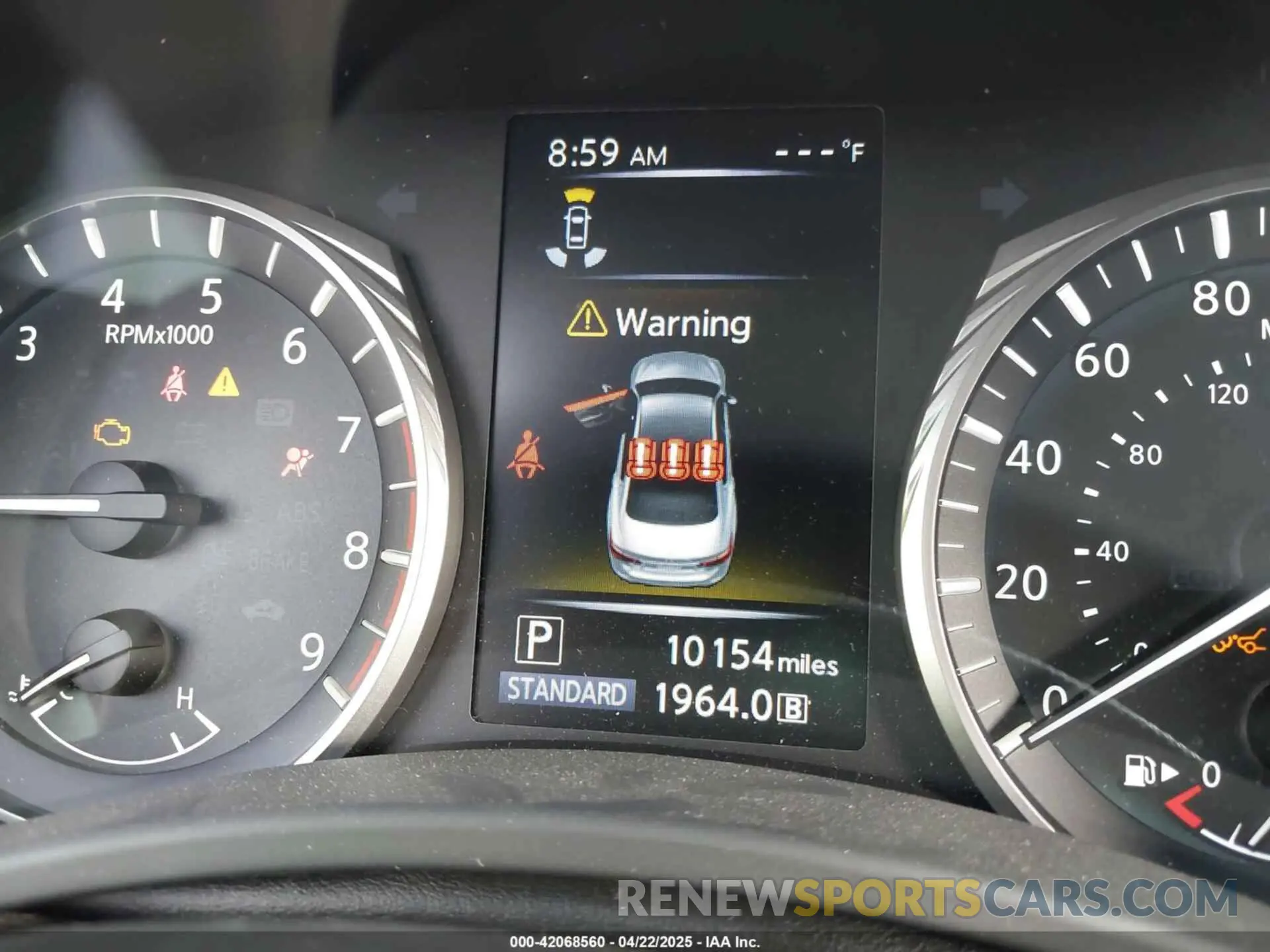 7 fotografías del automóvil dañado JN1EV7CP8RM601738 INFINITI Q50 2024