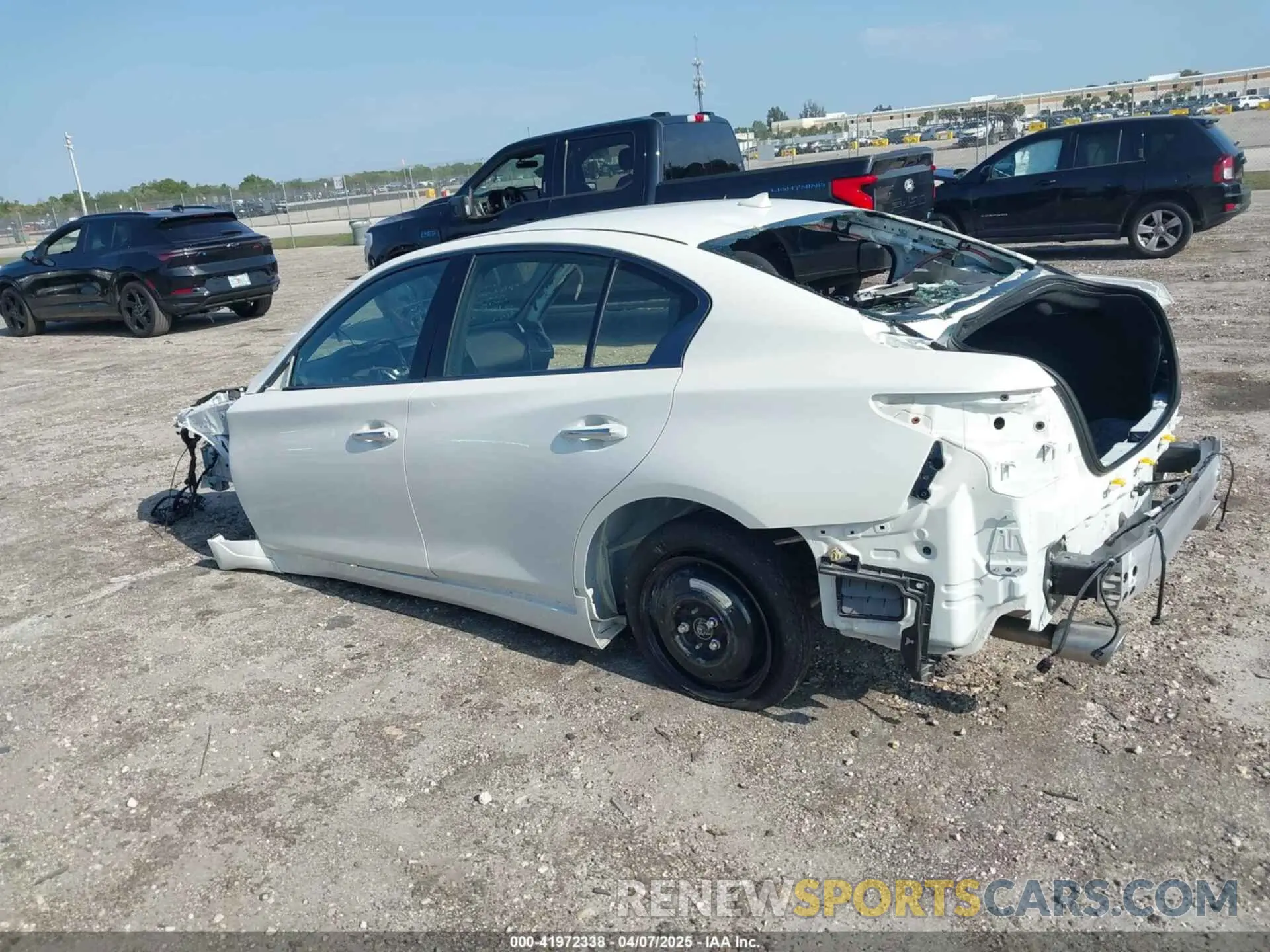 20 fotografías del automóvil dañado JN1FV7DP0RM660141 INFINITI Q50 2024