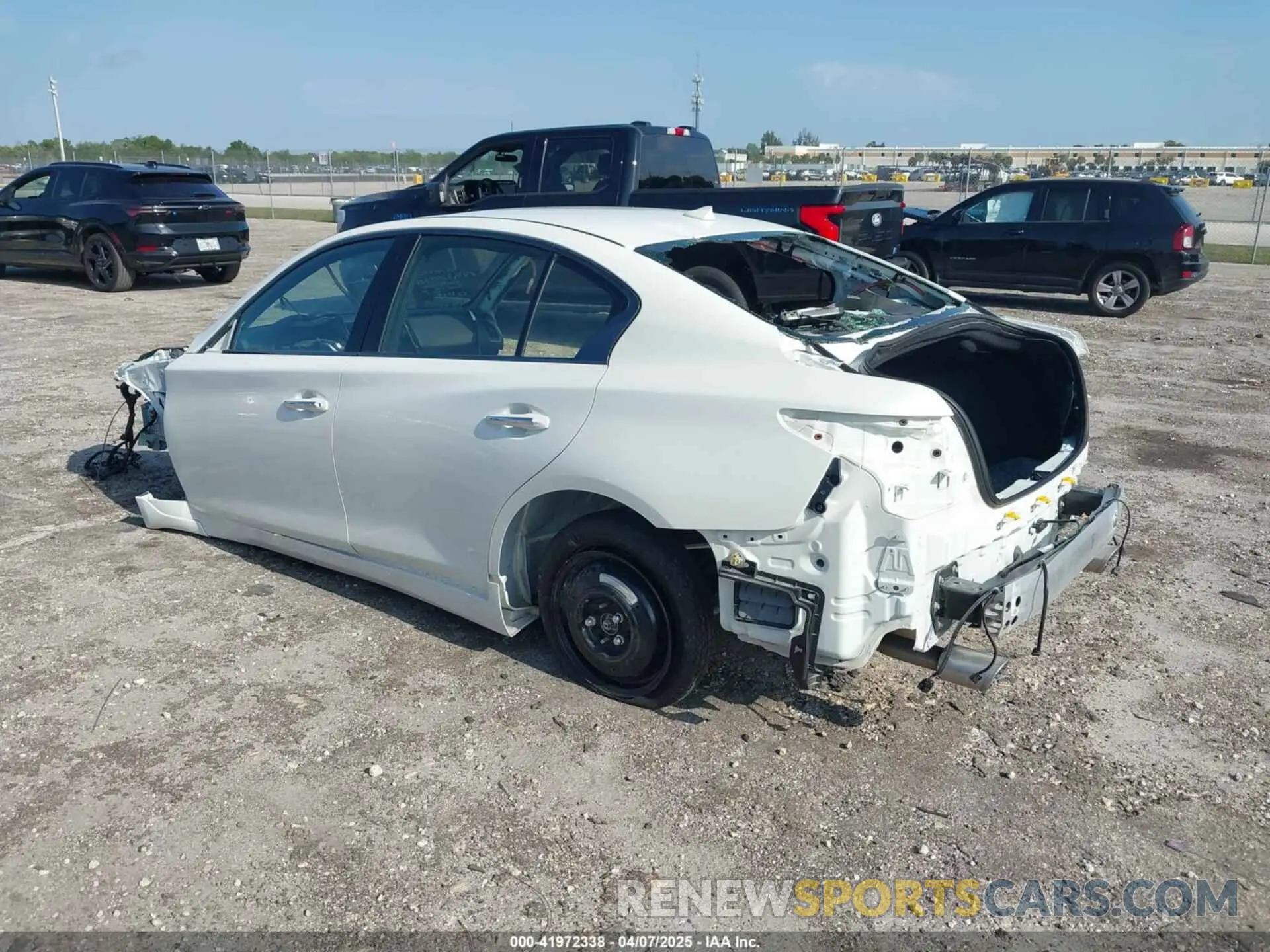 3 fotografías del automóvil dañado JN1FV7DP0RM660141 INFINITI Q50 2024