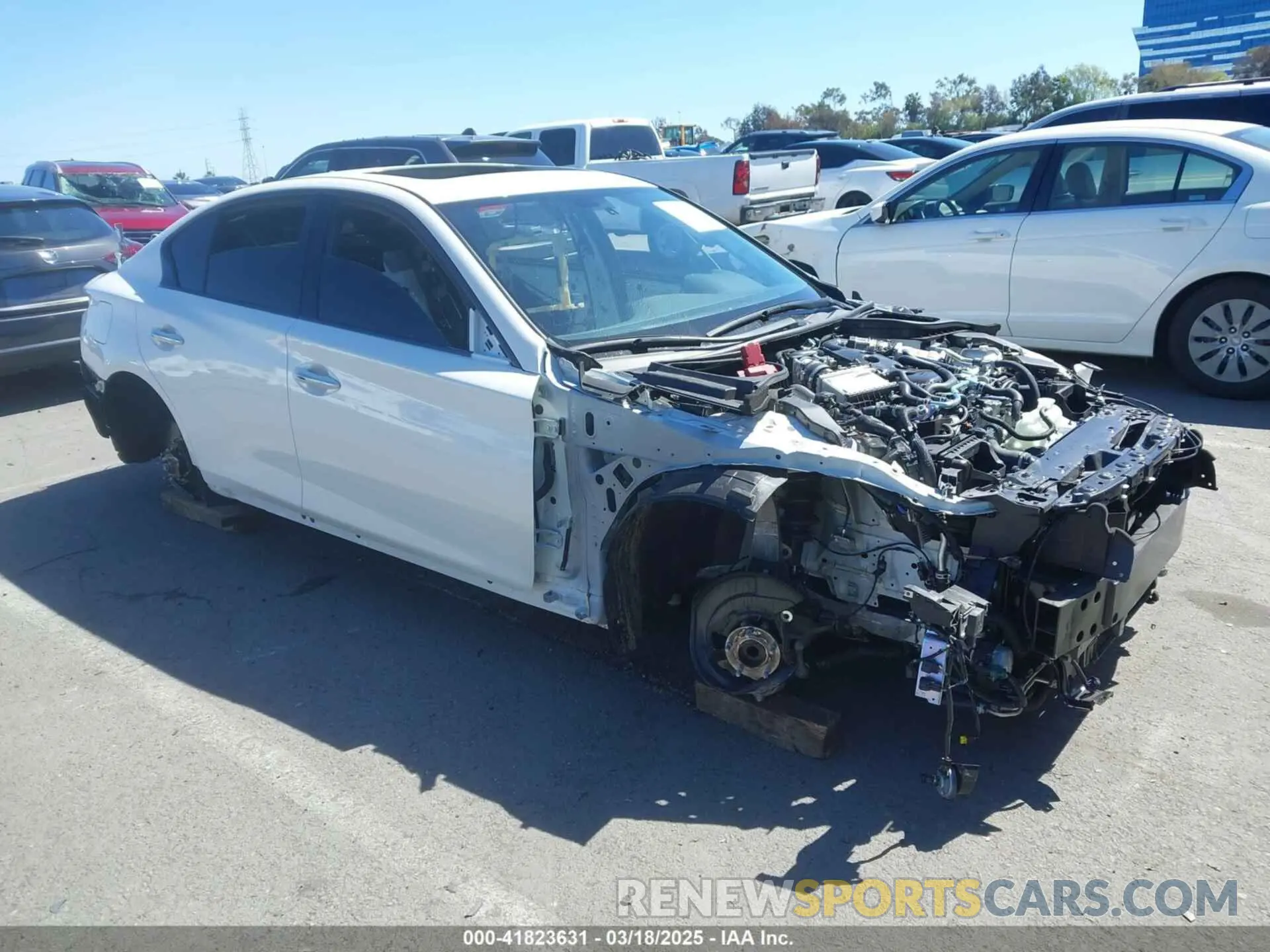1 fotografías del automóvil dañado JN1FV7DP5RM660538 INFINITI Q50 2024