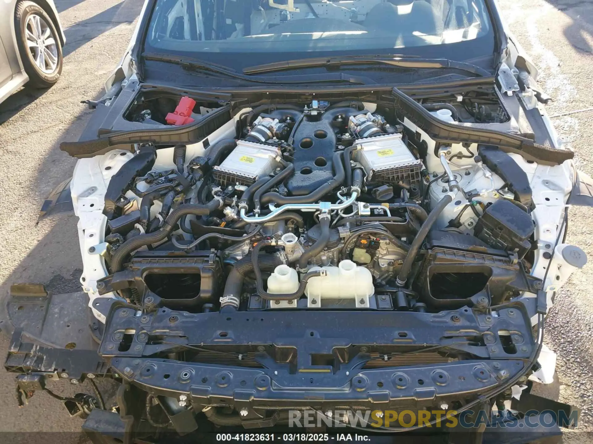 10 fotografías del automóvil dañado JN1FV7DP5RM660538 INFINITI Q50 2024