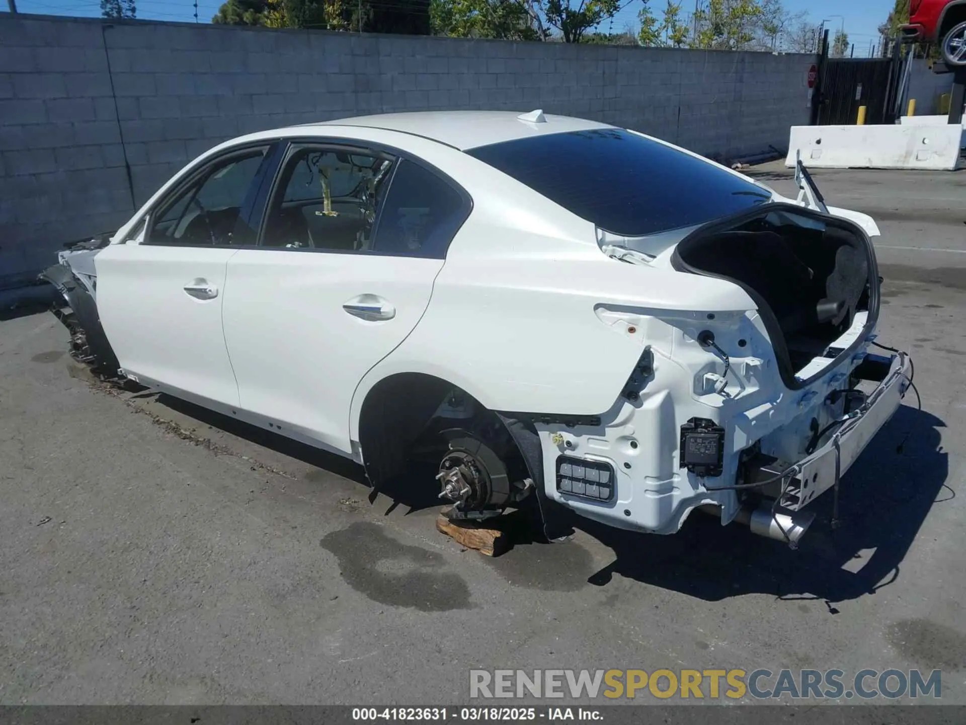 3 fotografías del automóvil dañado JN1FV7DP5RM660538 INFINITI Q50 2024