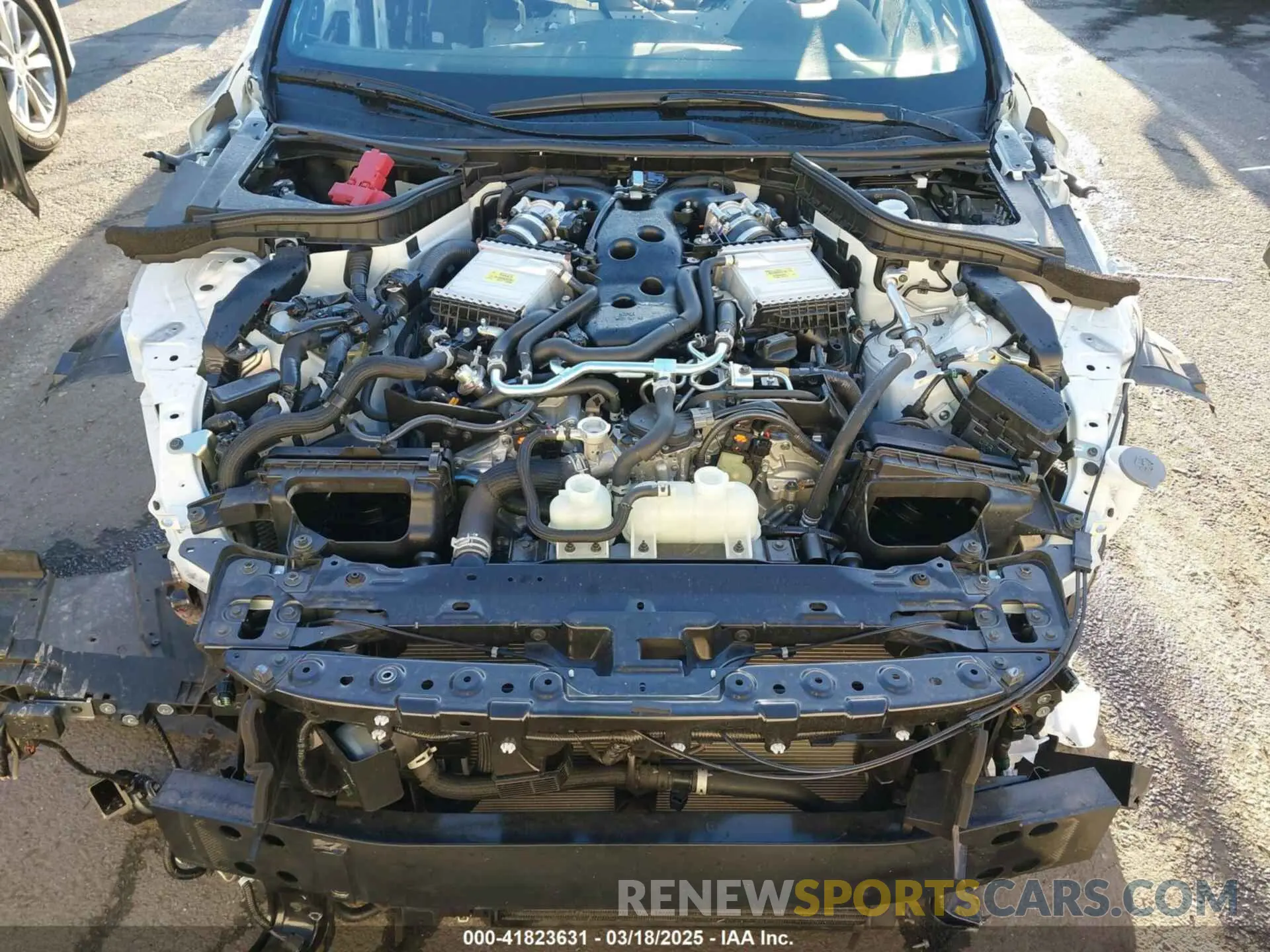 6 fotografías del automóvil dañado JN1FV7DP5RM660538 INFINITI Q50 2024