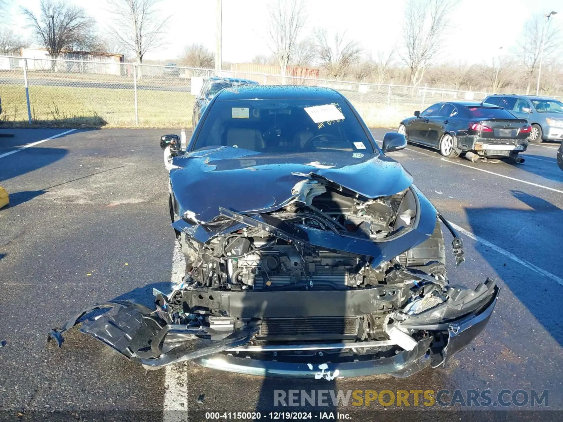 12 fotografías del automóvil dañado JN1FV7DR5RM680385 INFINITI Q50 2024