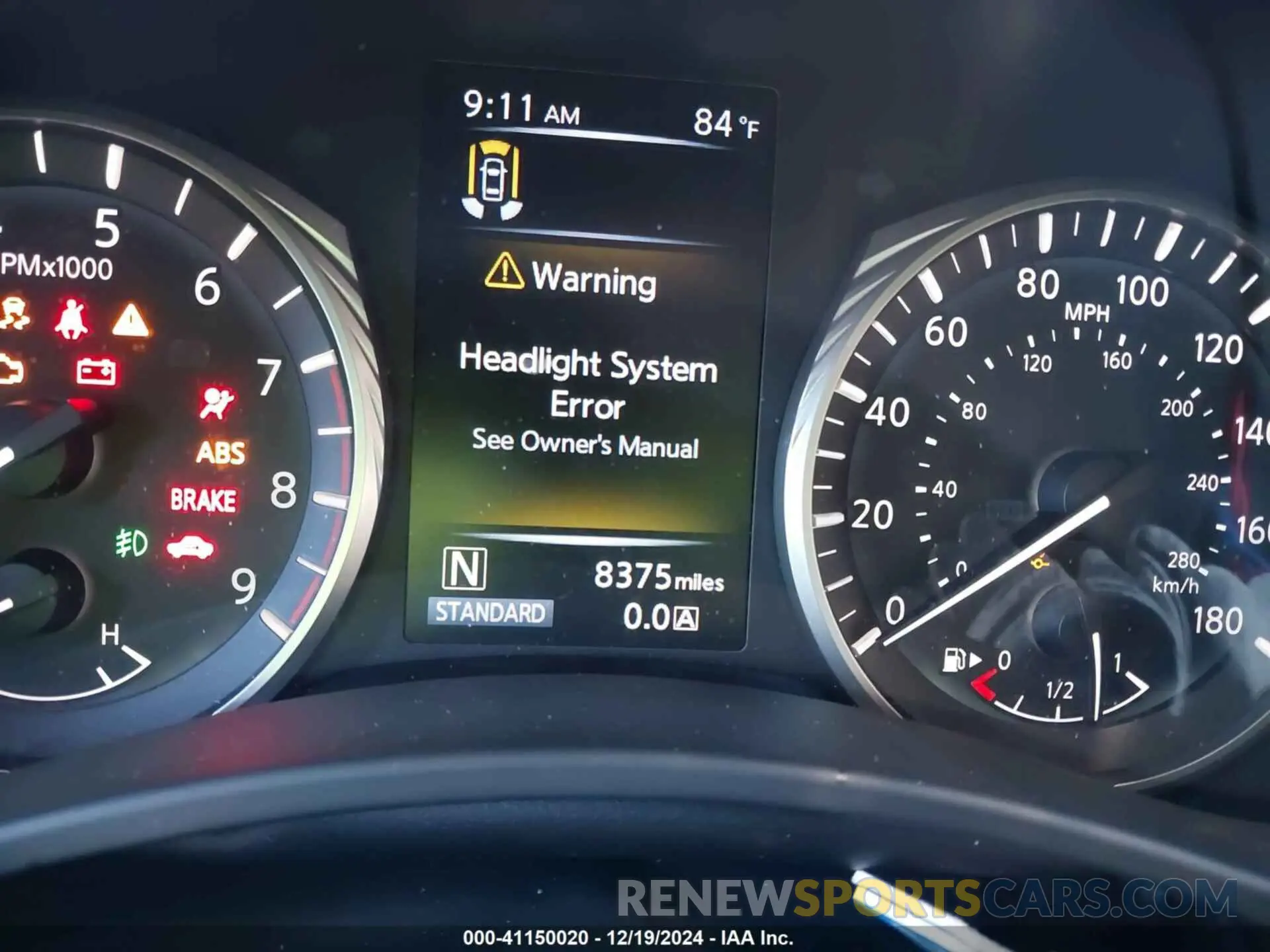 7 fotografías del automóvil dañado JN1FV7DR5RM680385 INFINITI Q50 2024