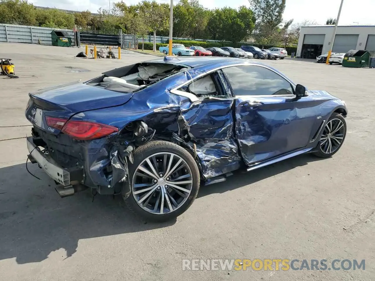 3 fotografías del automóvil dañado JN1EV7EK3KM231094 INFINITI Q60 2019