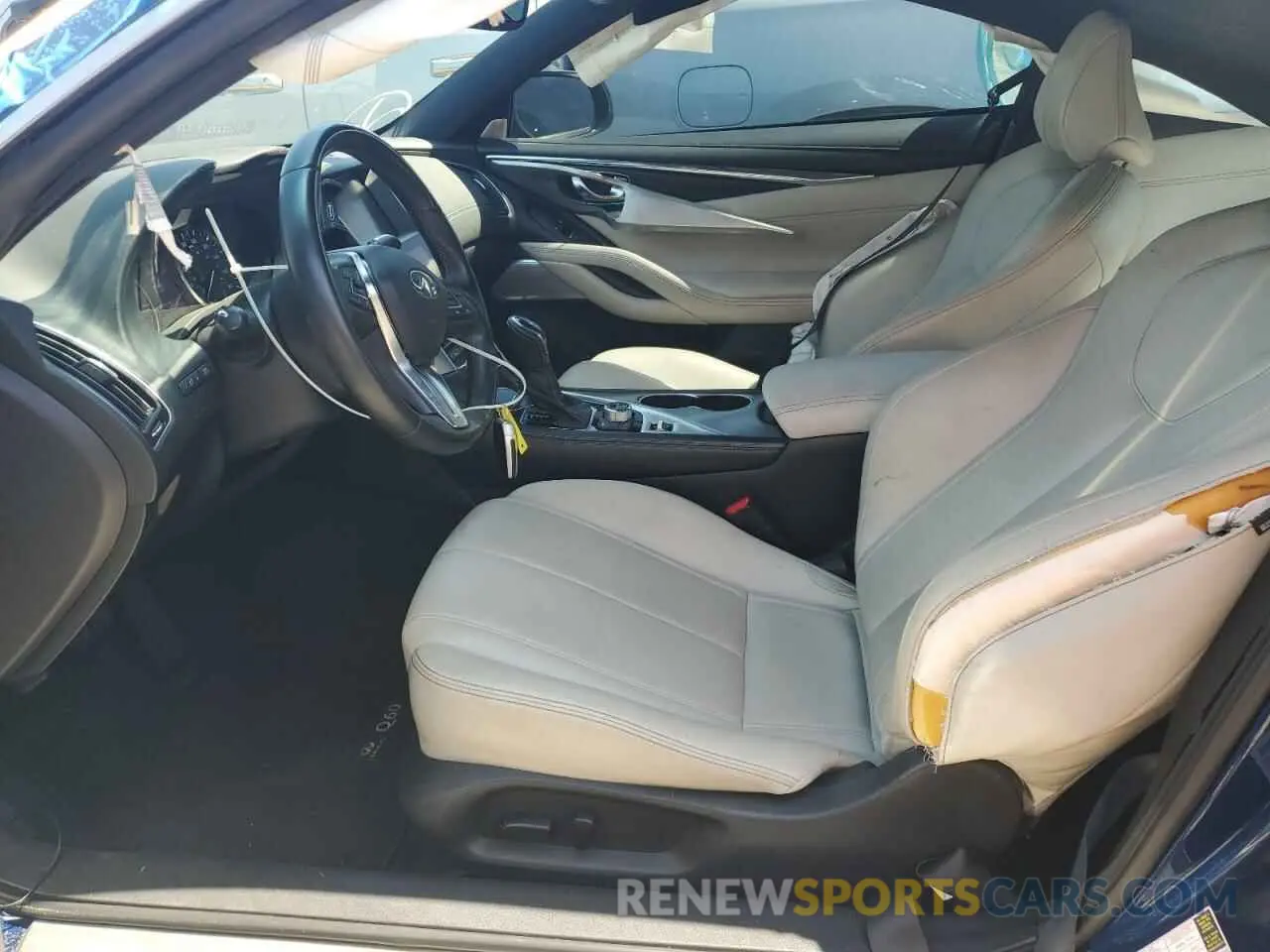 7 fotografías del automóvil dañado JN1EV7EK3KM231094 INFINITI Q60 2019