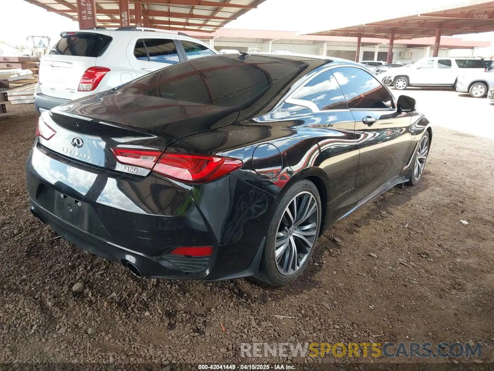4 fotografías del automóvil dañado JN1EV7EK5KM230979 INFINITI Q60 2019