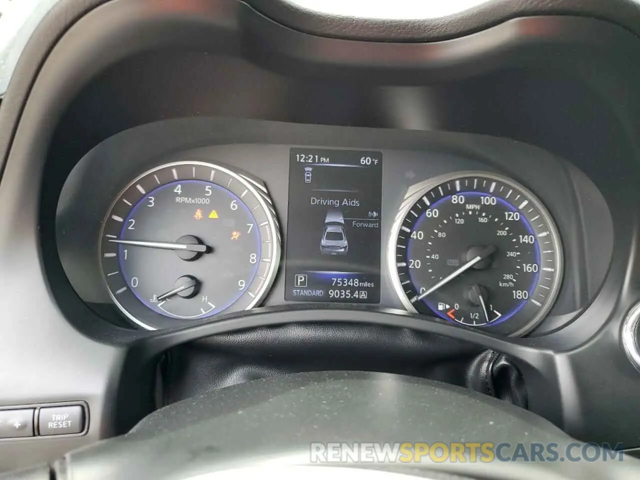 9 fotografías del automóvil dañado JN1EV7EK6KM230568 INFINITI Q60 2019