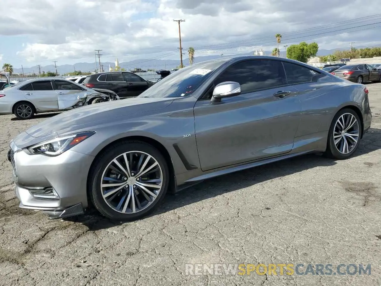 1 fotografías del automóvil dañado JN1EV7EK7KM231745 INFINITI Q60 2019