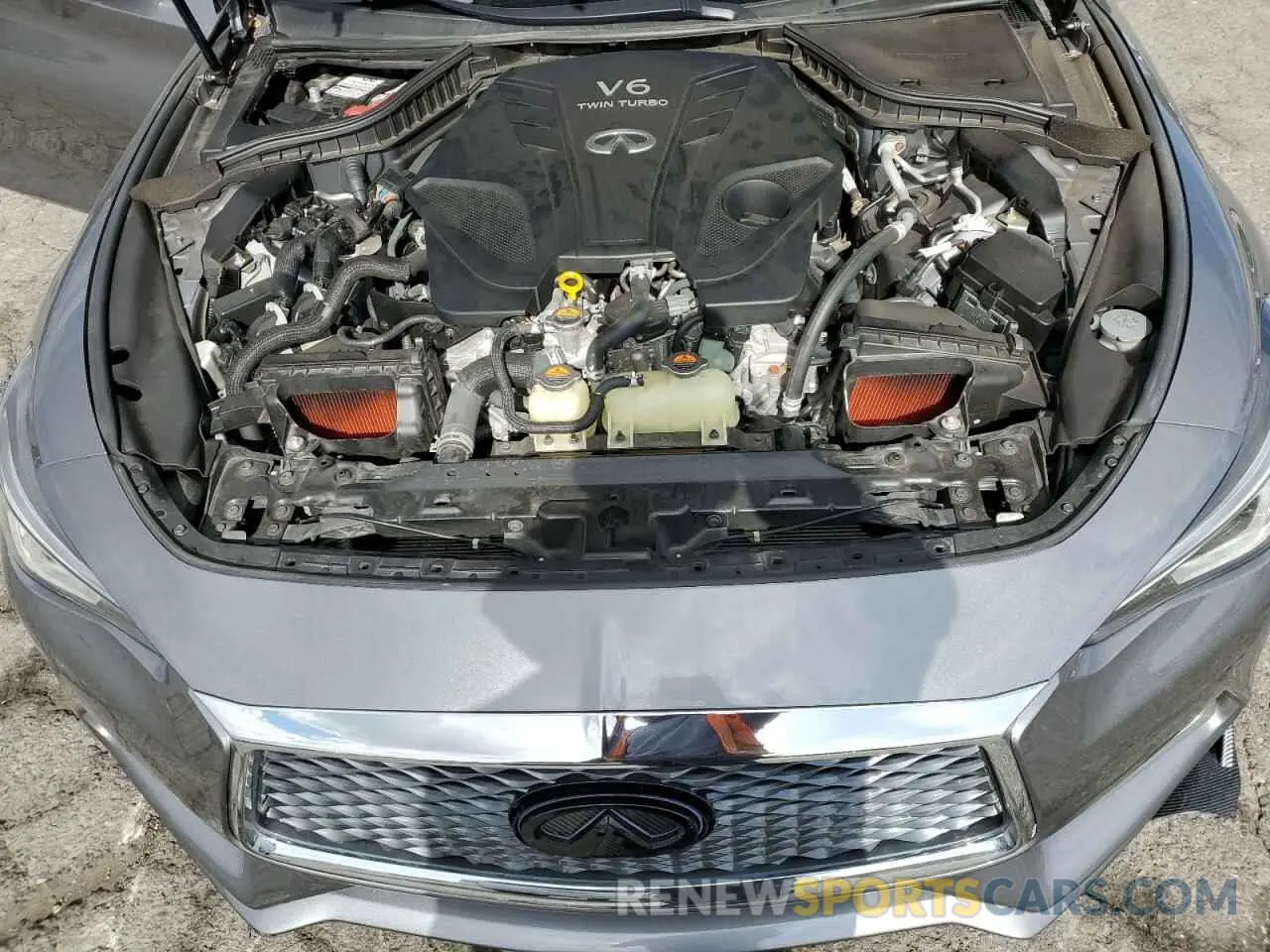 12 fotografías del automóvil dañado JN1EV7EK7KM231745 INFINITI Q60 2019