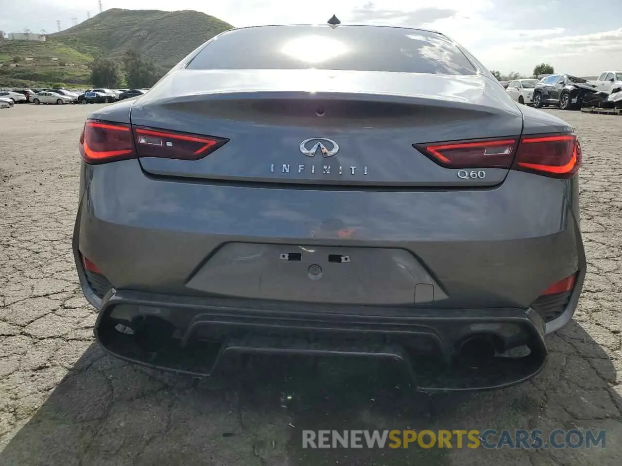 6 fotografías del automóvil dañado JN1EV7EK7KM231745 INFINITI Q60 2019