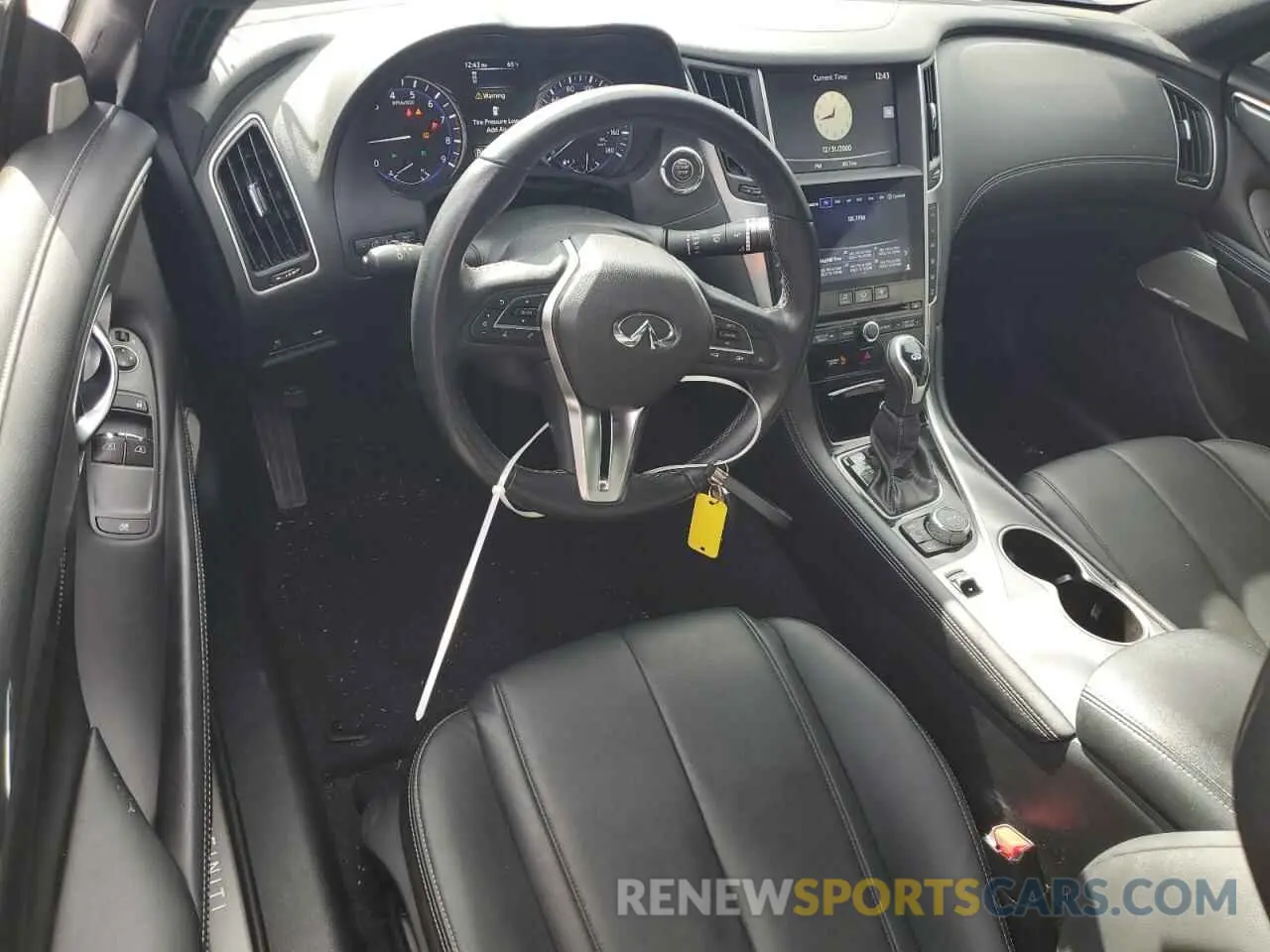 8 fotografías del automóvil dañado JN1EV7EK7KM231745 INFINITI Q60 2019