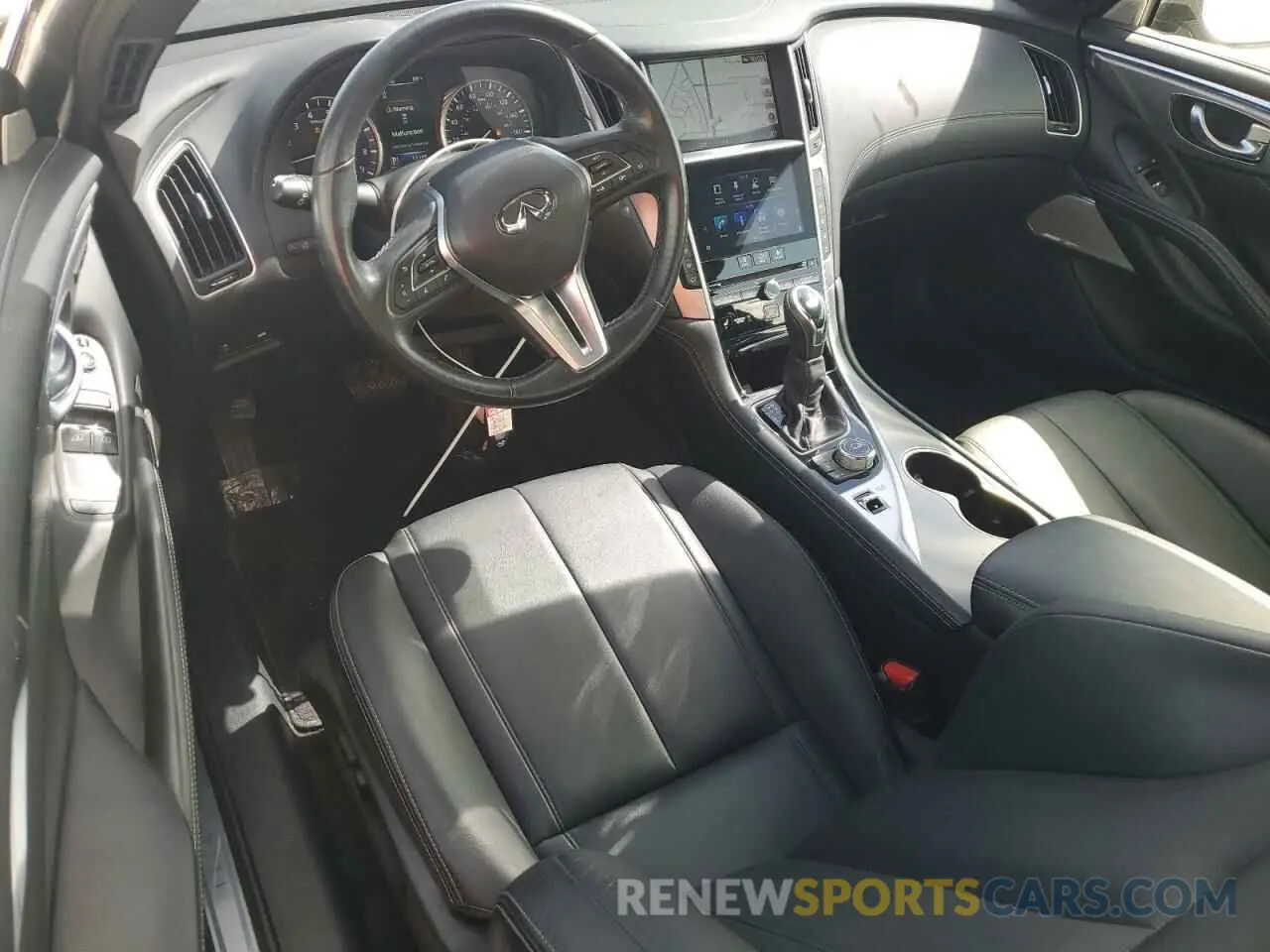 8 fotografías del automóvil dañado JN1EV7EKXKM231478 INFINITI Q60 2019