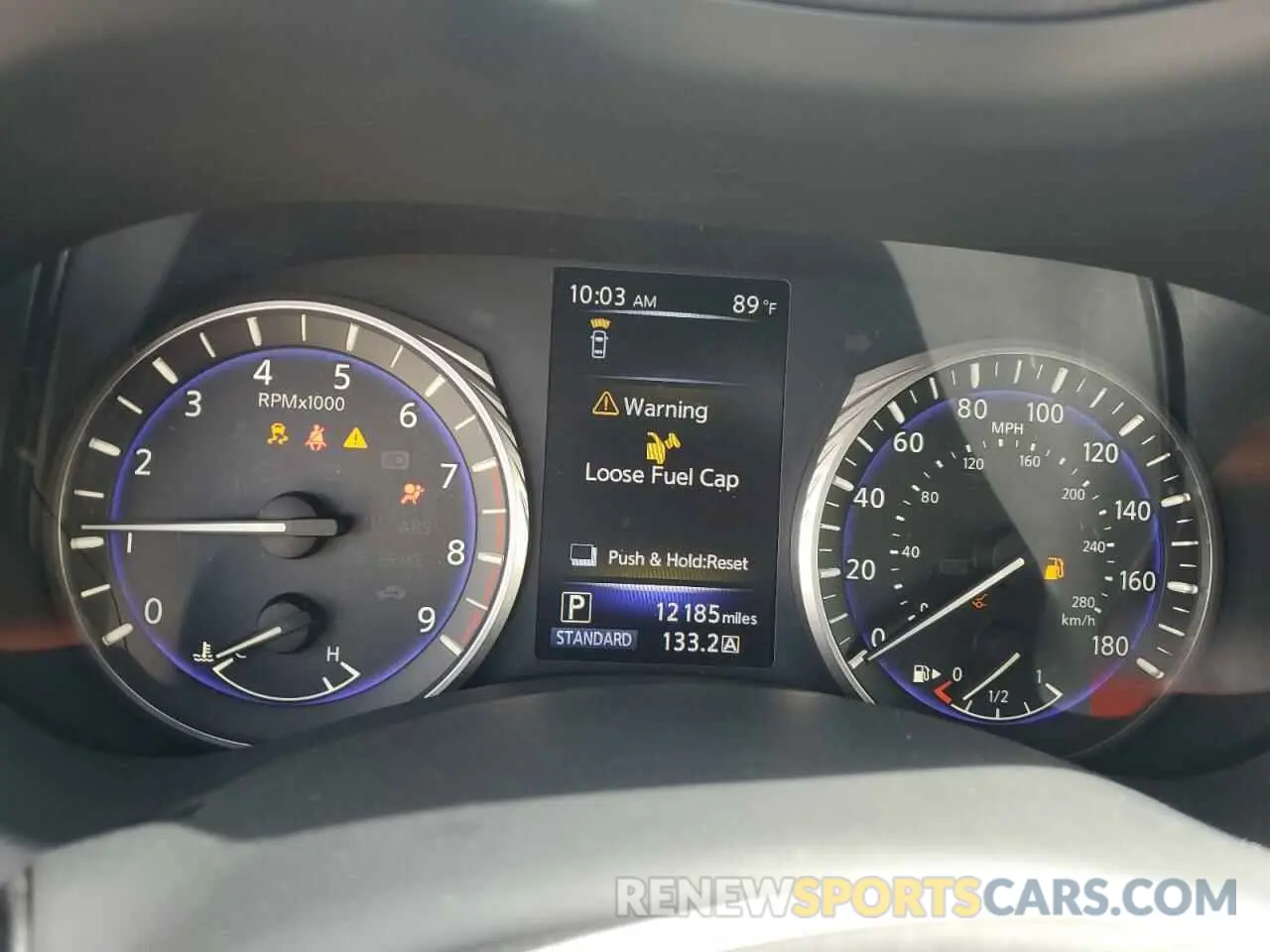 9 fotografías del automóvil dañado JN1EV7EKXKM231478 INFINITI Q60 2019