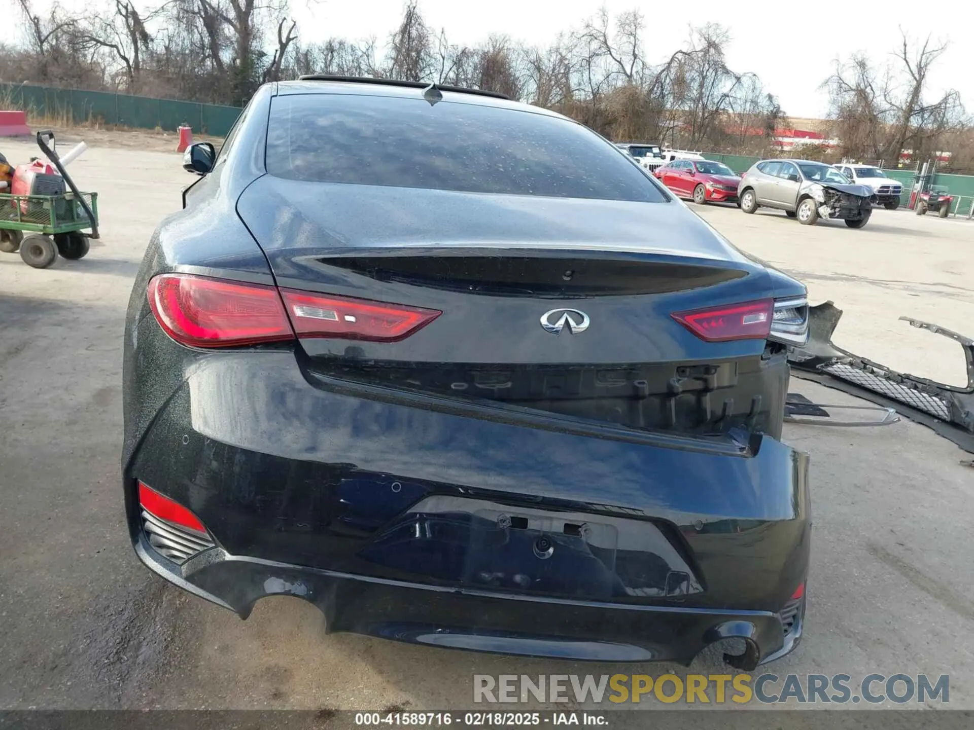 17 fotografías del automóvil dañado JN1EV7EL0KM291021 INFINITI Q60 2019