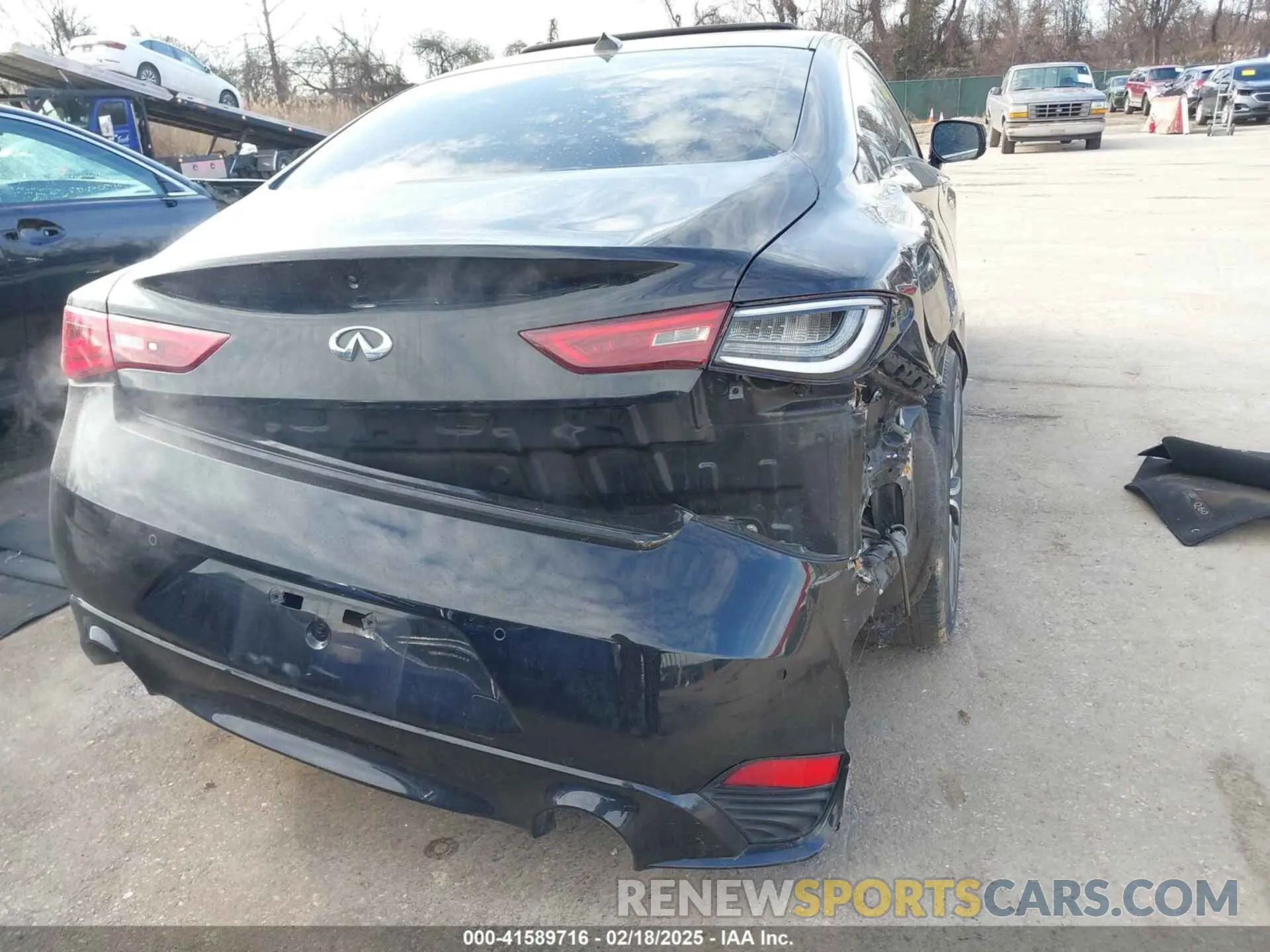 18 fotografías del automóvil dañado JN1EV7EL0KM291021 INFINITI Q60 2019