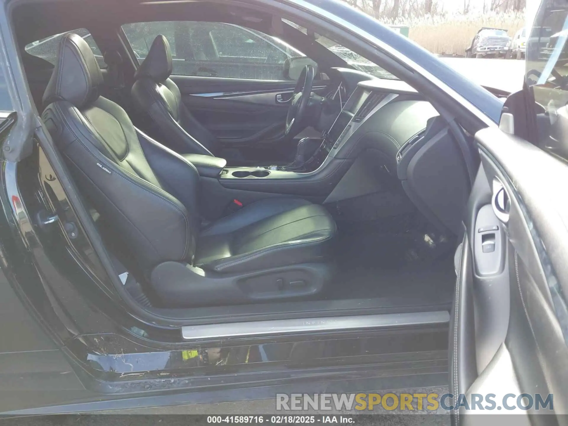 5 fotografías del automóvil dañado JN1EV7EL0KM291021 INFINITI Q60 2019