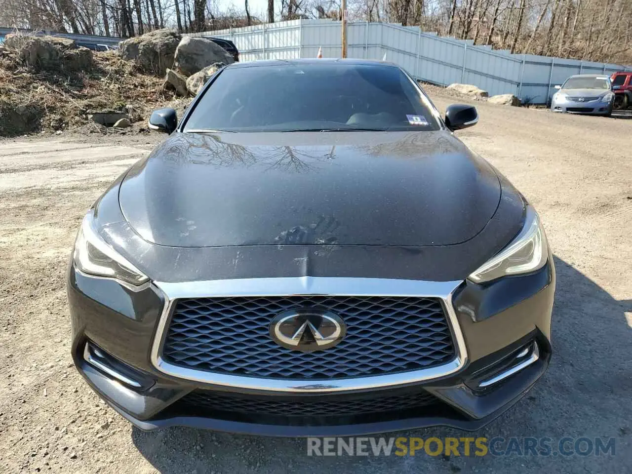 5 fotografías del automóvil dañado JN1EV7EL0KM291441 INFINITI Q60 2019