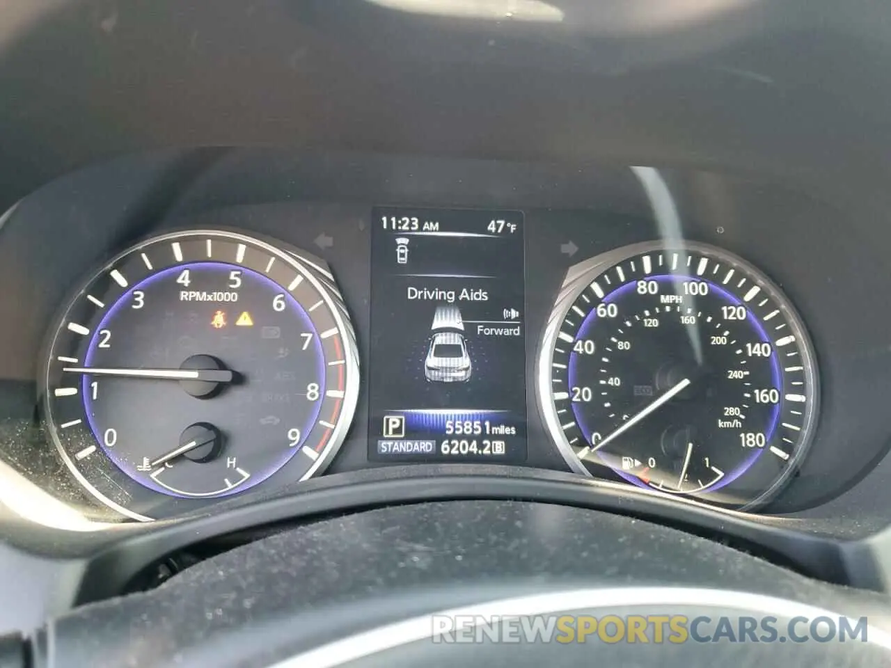 9 fotografías del automóvil dañado JN1EV7EL0KM291441 INFINITI Q60 2019