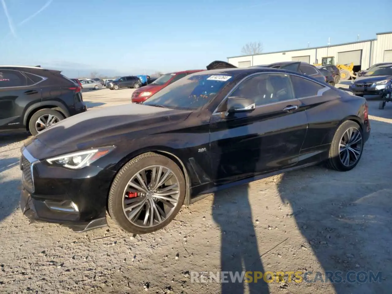 1 fotografías del automóvil dañado JN1EV7EL2KM290162 INFINITI Q60 2019