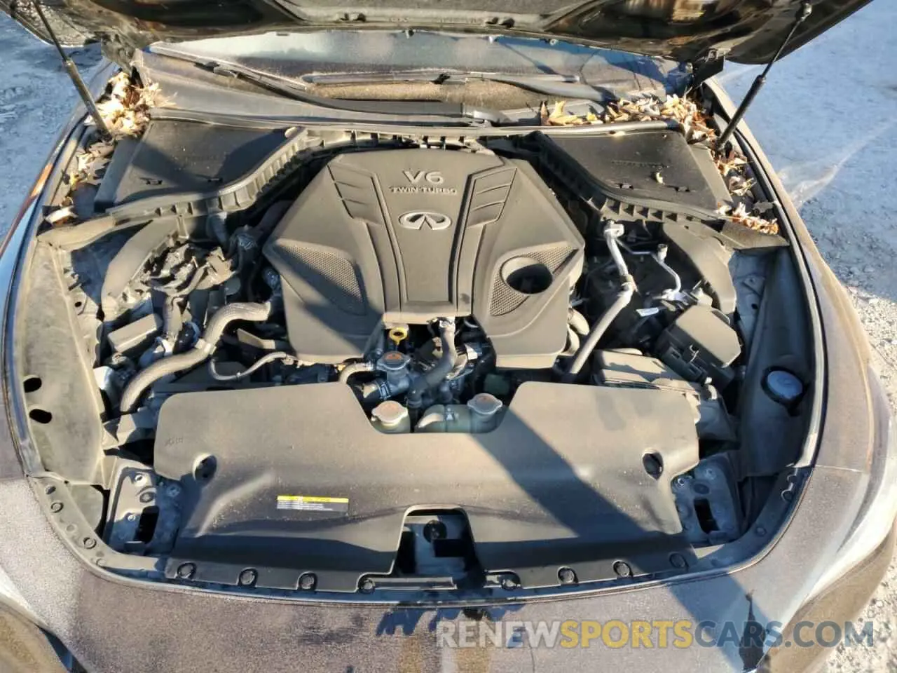 11 fotografías del automóvil dañado JN1EV7EL2KM290162 INFINITI Q60 2019