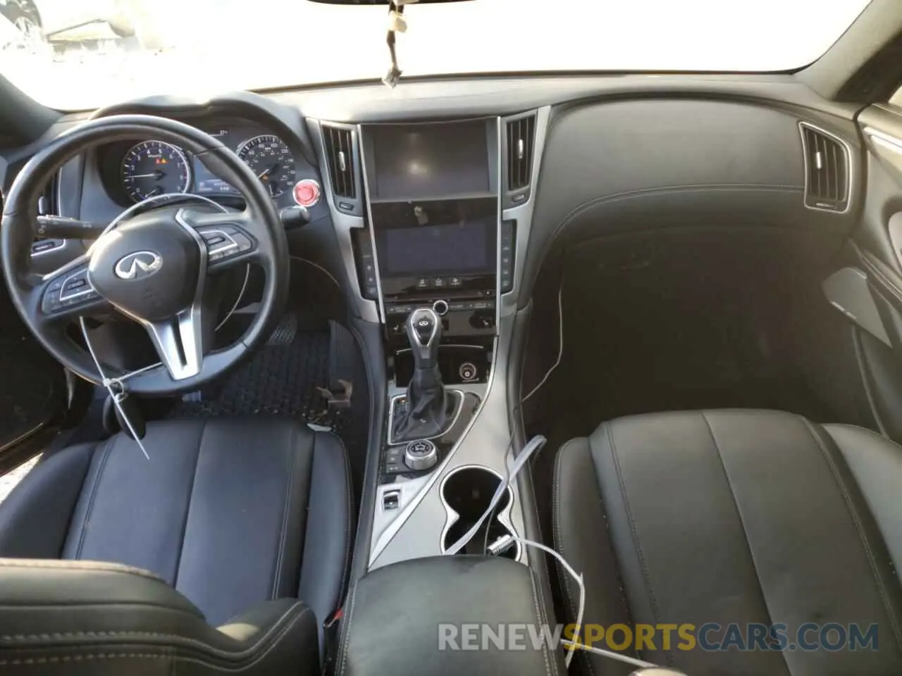 8 fotografías del automóvil dañado JN1EV7EL2KM290162 INFINITI Q60 2019