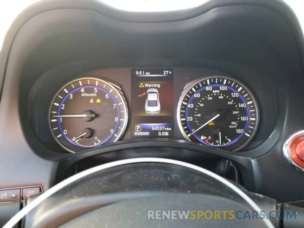 9 fotografías del automóvil dañado JN1EV7EL2KM290162 INFINITI Q60 2019