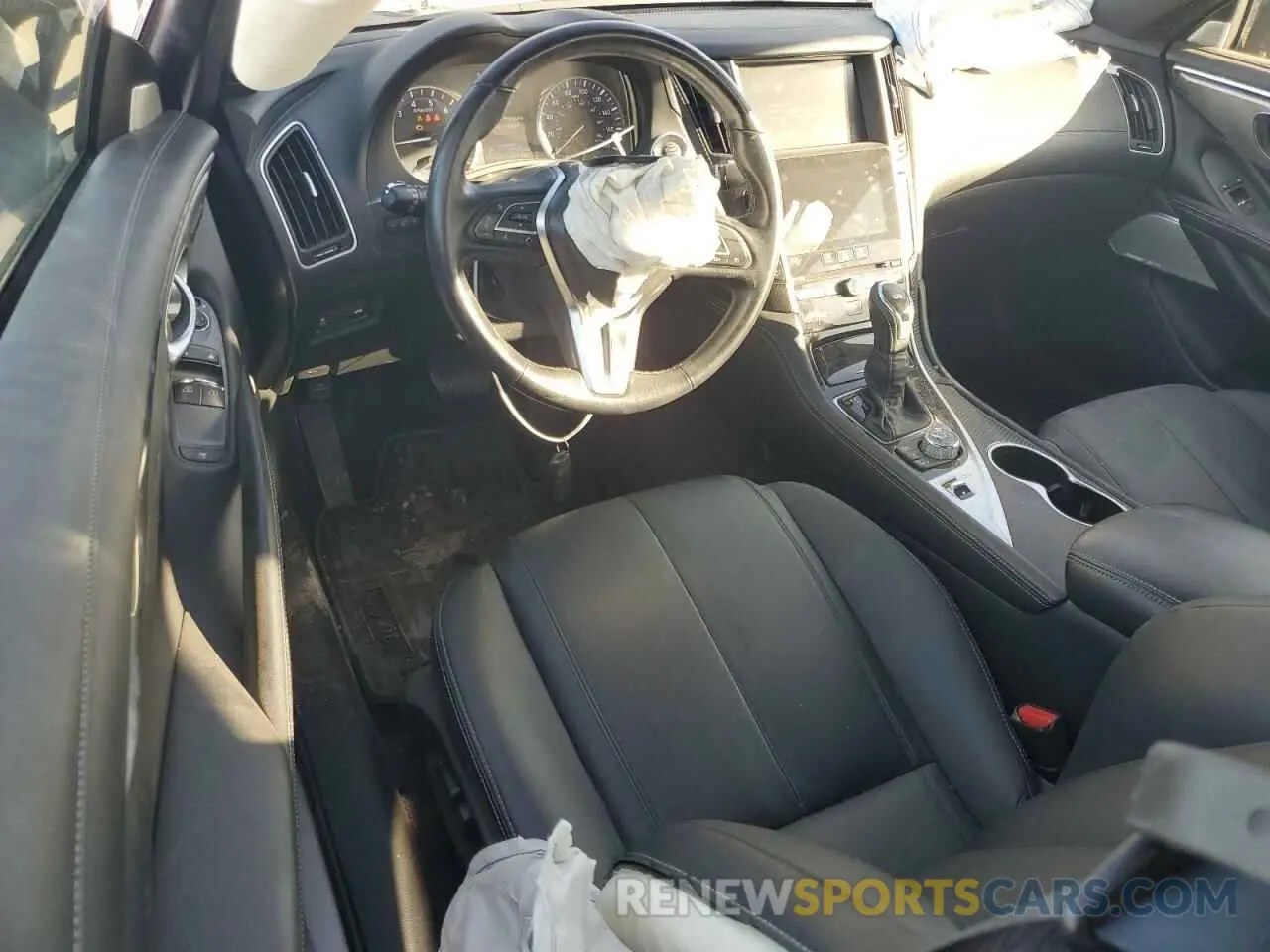 8 fotografías del automóvil dañado JN1EV7EL3KM291014 INFINITI Q60 2019