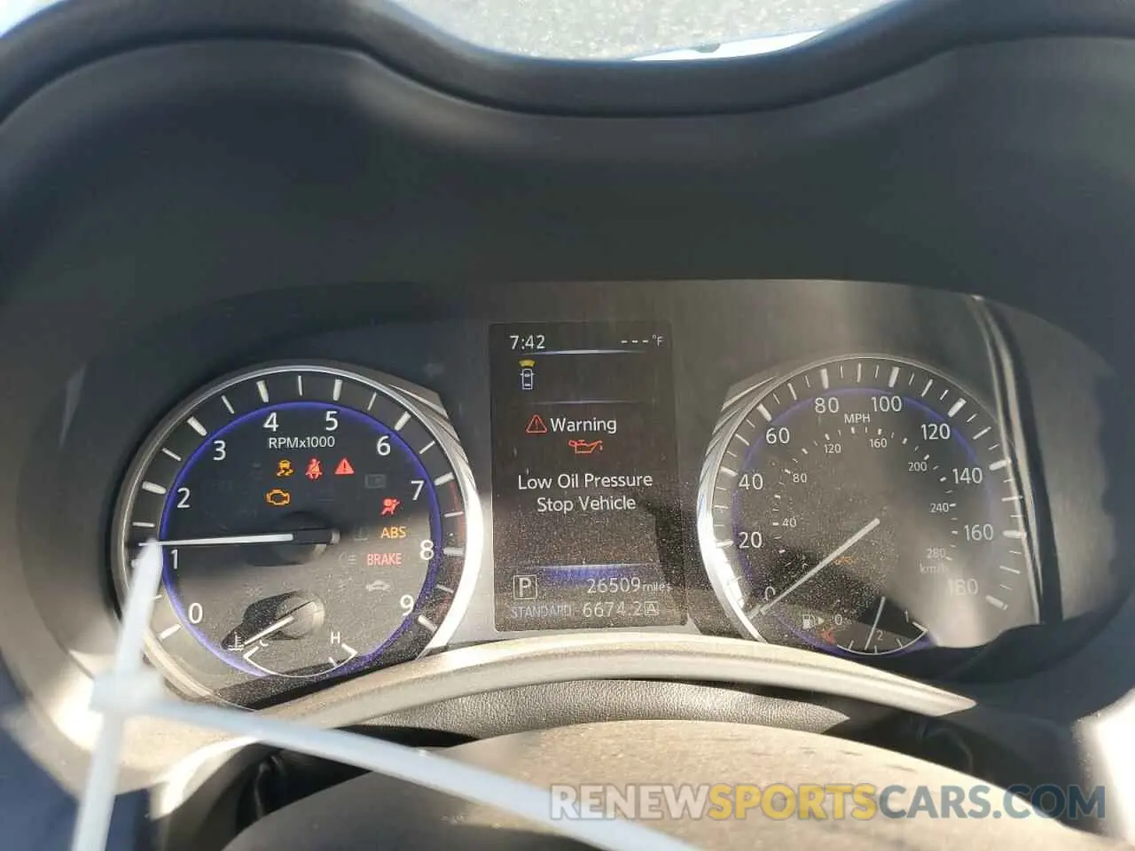9 fotografías del automóvil dañado JN1EV7EL3KM291014 INFINITI Q60 2019