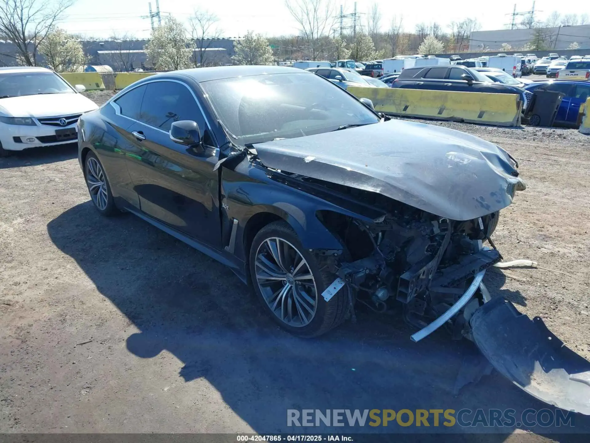 1 fotografías del automóvil dañado JN1EV7EL4KM290776 INFINITI Q60 2019