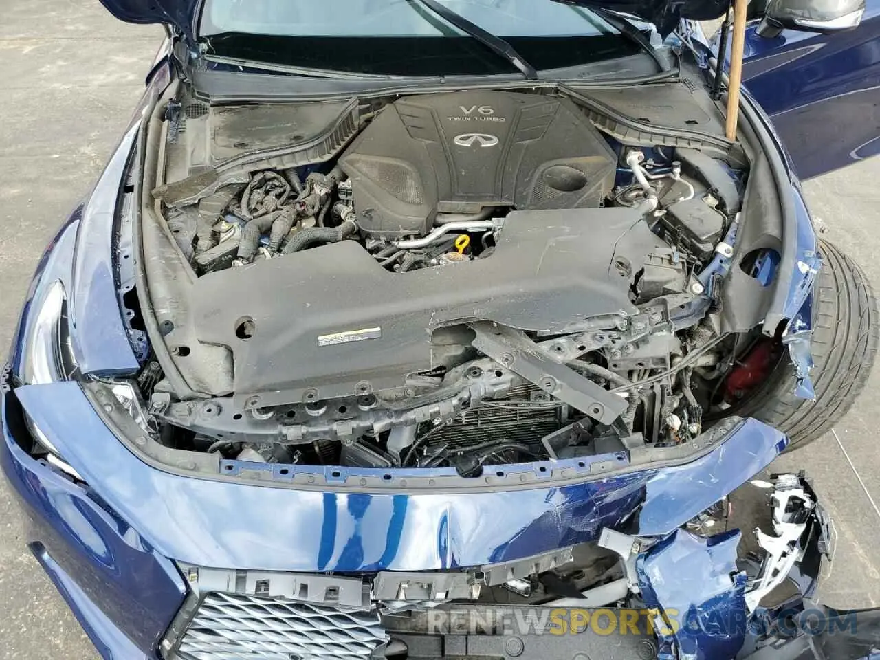 12 fotografías del automóvil dañado JN1FV7EK0KM360382 INFINITI Q60 2019
