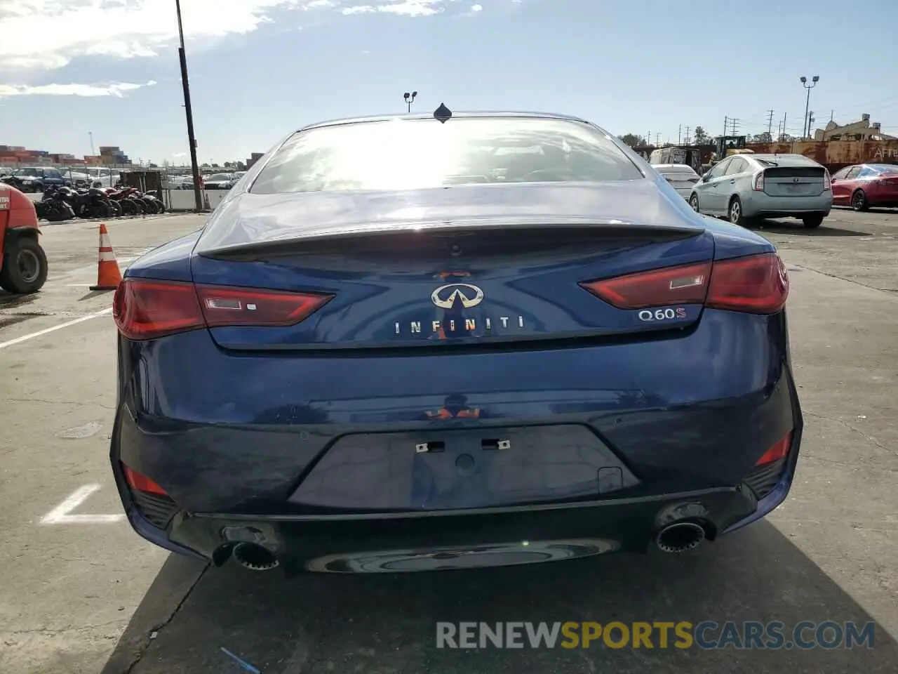 6 fotografías del automóvil dañado JN1FV7EK0KM360382 INFINITI Q60 2019