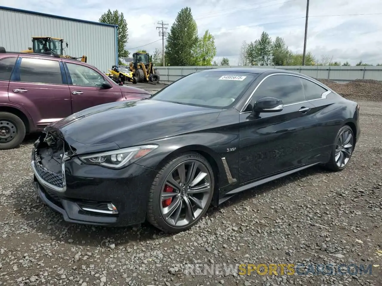 1 fotografías del automóvil dañado JN1FV7EK4KM360322 INFINITI Q60 2019