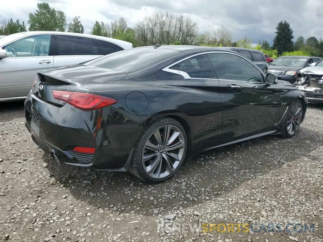3 fotografías del automóvil dañado JN1FV7EK4KM360322 INFINITI Q60 2019