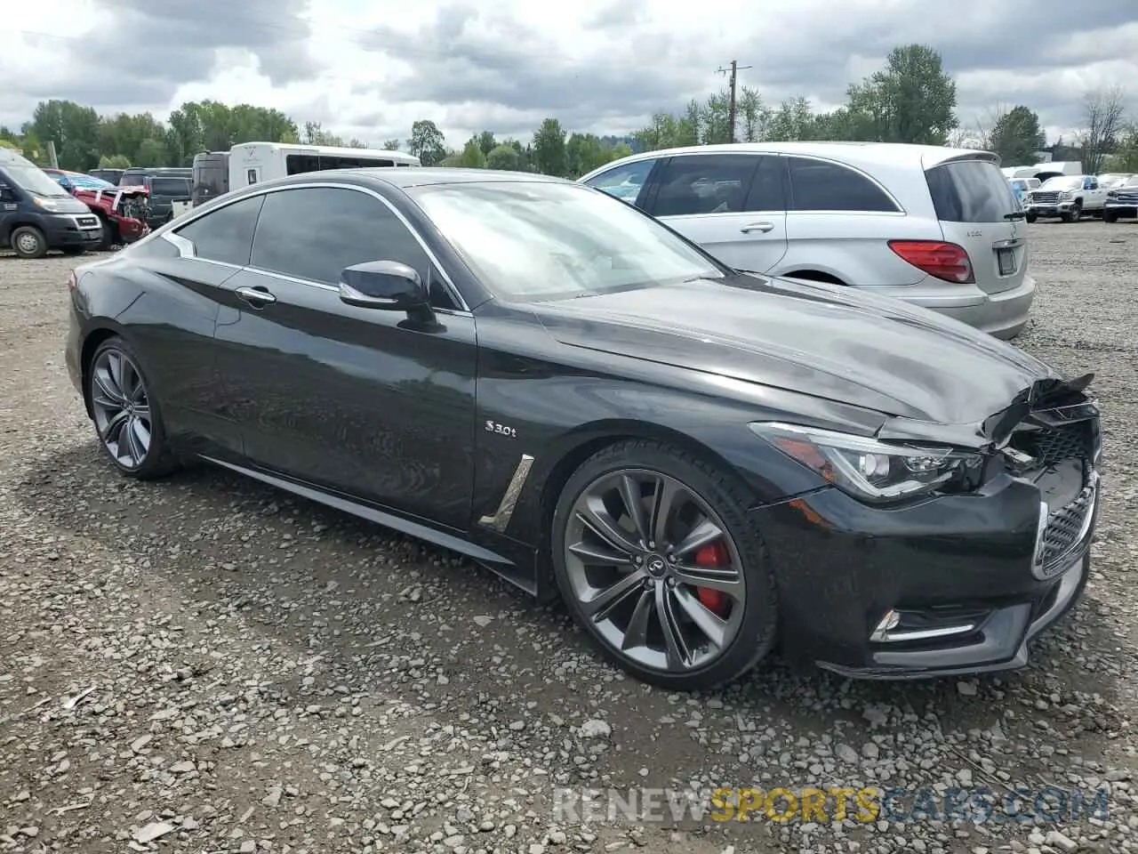 4 fotografías del automóvil dañado JN1FV7EK4KM360322 INFINITI Q60 2019