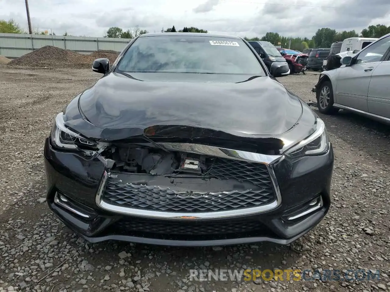 5 fotografías del automóvil dañado JN1FV7EK4KM360322 INFINITI Q60 2019