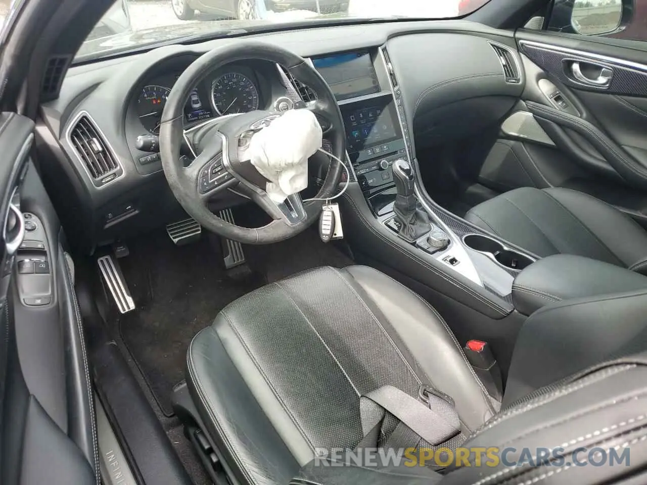 8 fotografías del automóvil dañado JN1FV7EK4KM360322 INFINITI Q60 2019