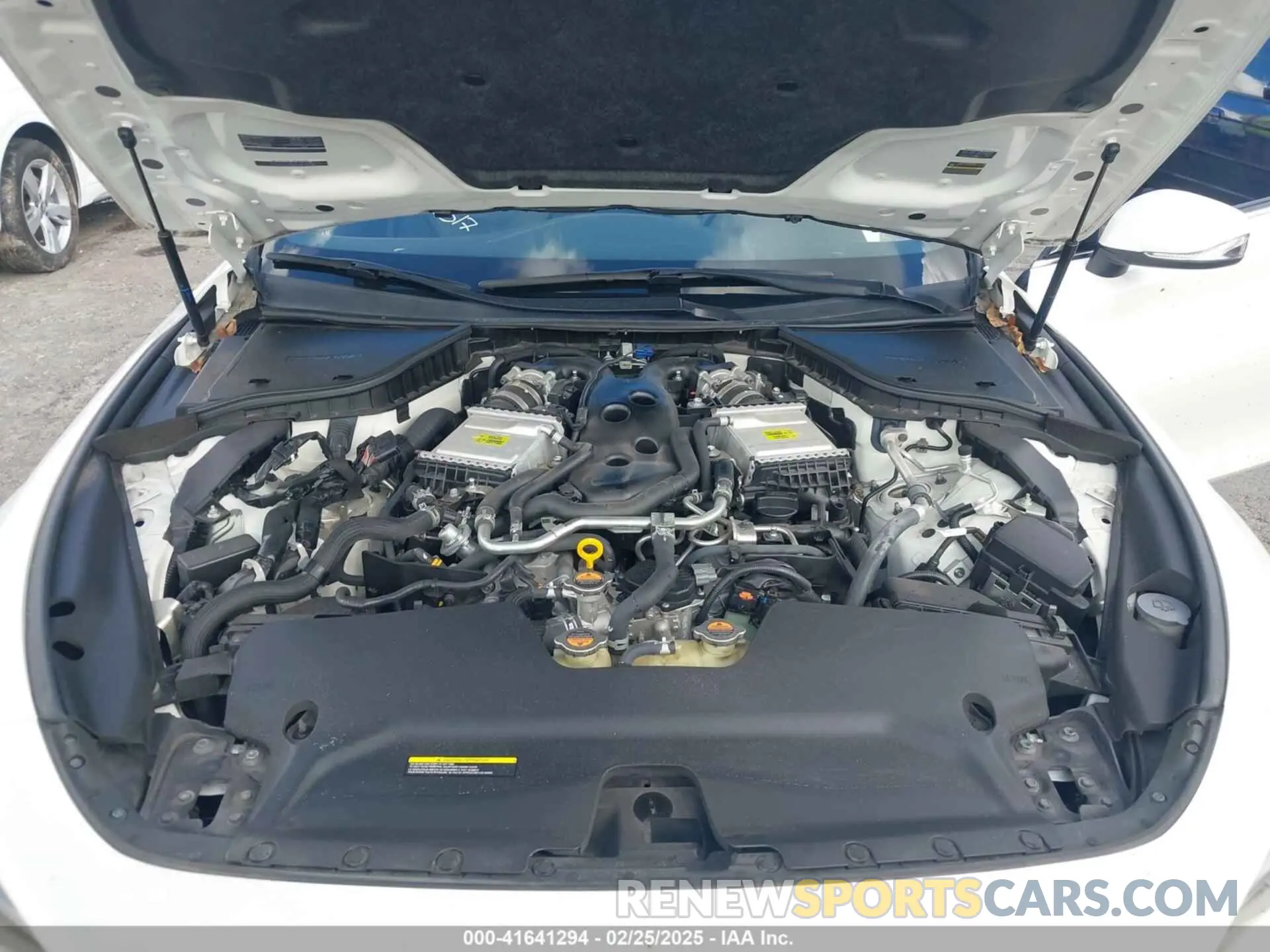 10 fotografías del automóvil dañado JN1EV7EK2LM340406 INFINITI Q60 2020