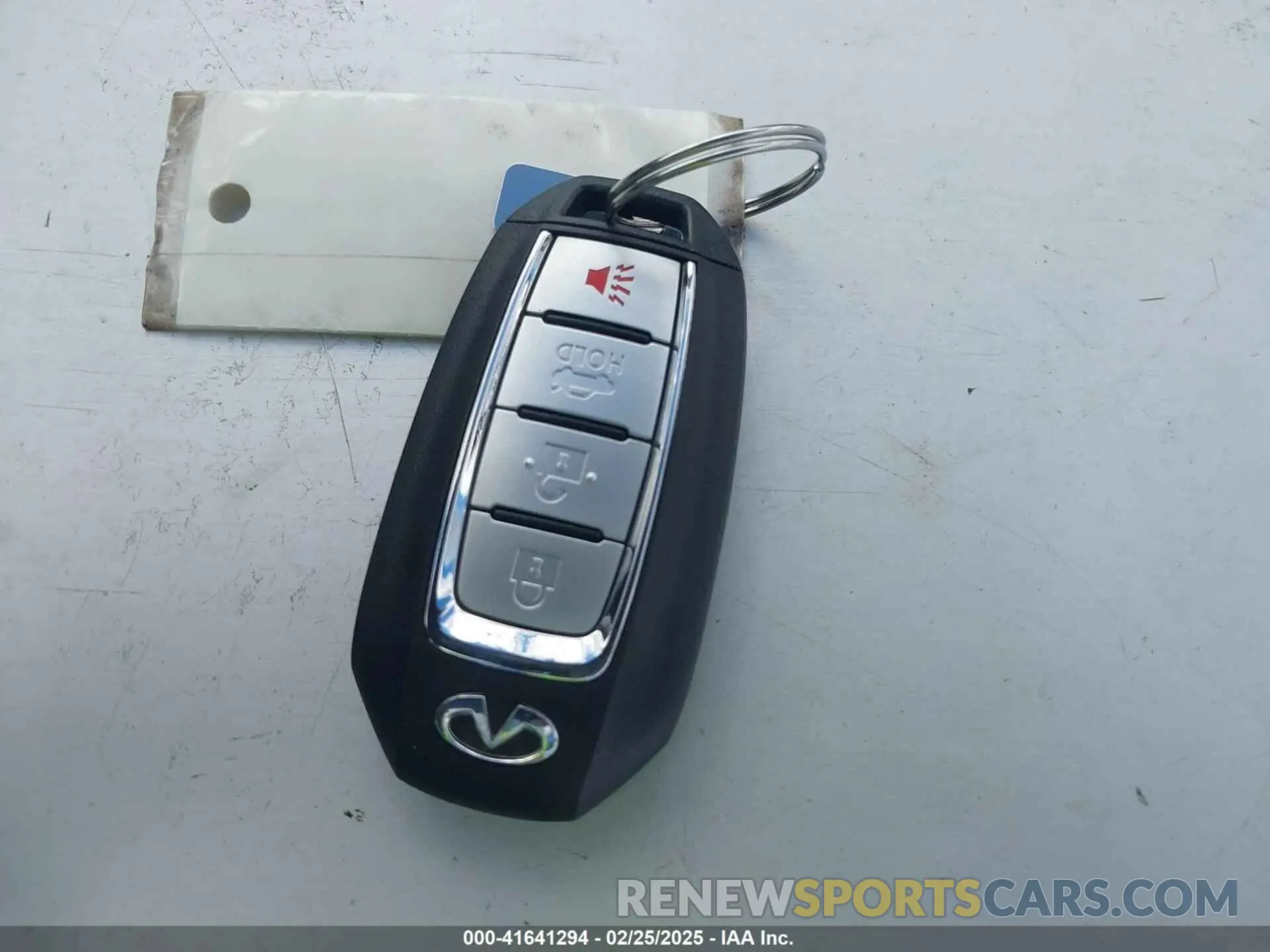 11 fotografías del automóvil dañado JN1EV7EK2LM340406 INFINITI Q60 2020