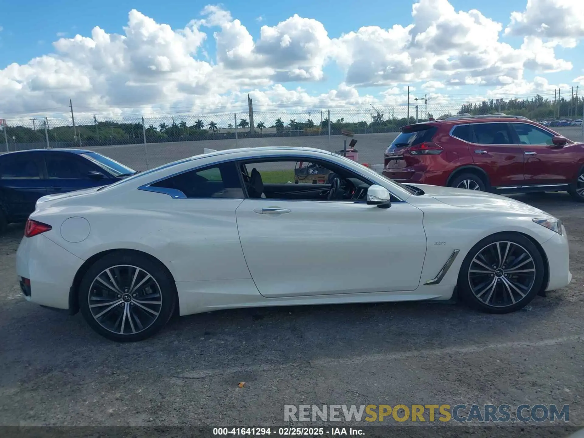 13 fotografías del automóvil dañado JN1EV7EK2LM340406 INFINITI Q60 2020