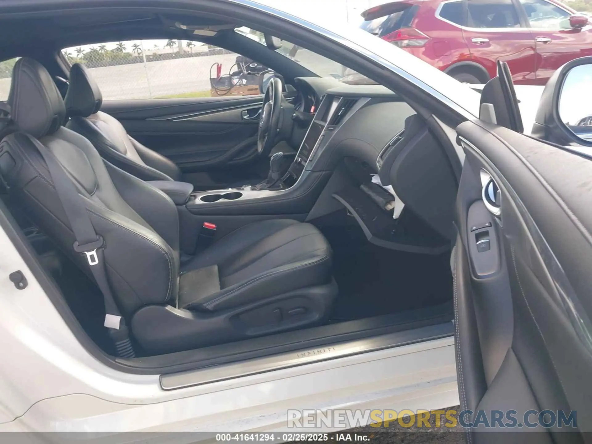 5 fotografías del automóvil dañado JN1EV7EK2LM340406 INFINITI Q60 2020
