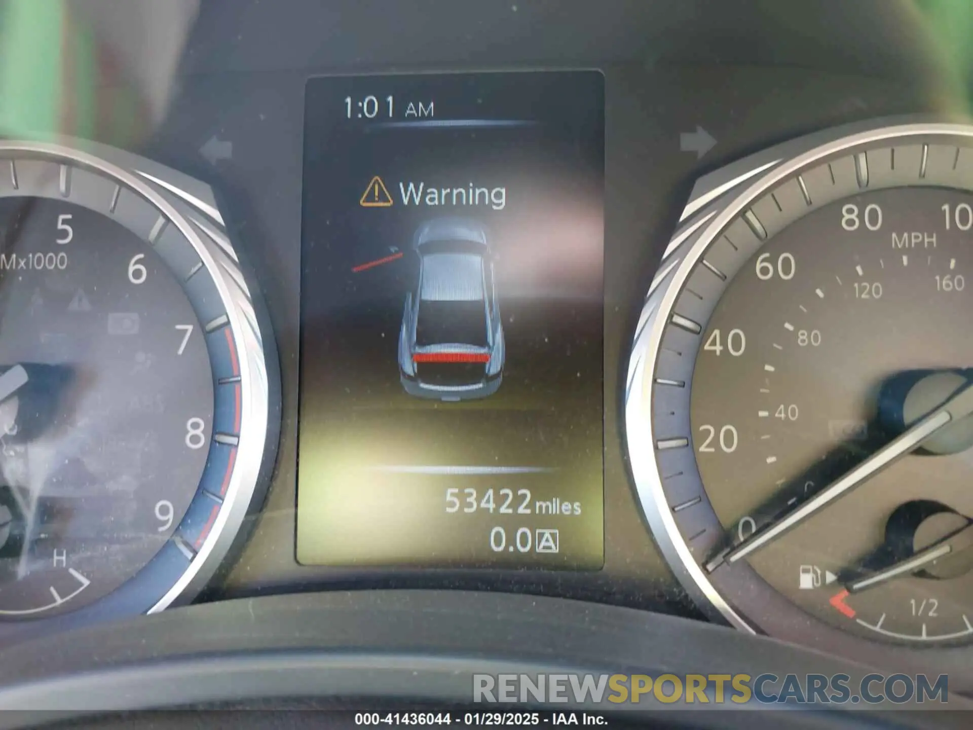 15 fotografías del automóvil dañado JN1EV7EK2LM341099 INFINITI Q60 2020