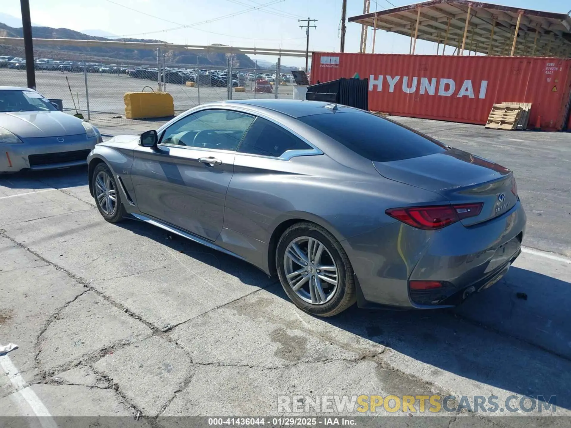 3 fotografías del automóvil dañado JN1EV7EK2LM341099 INFINITI Q60 2020