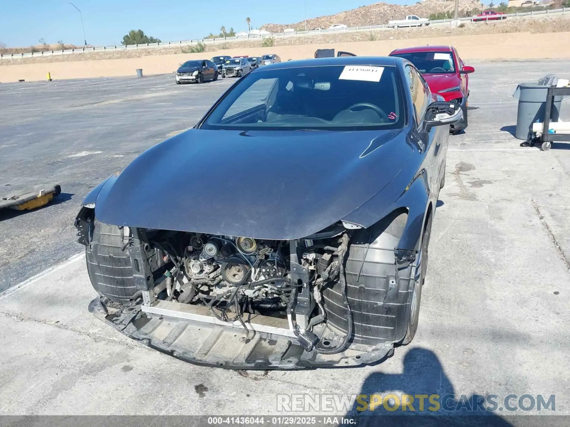 6 fotografías del automóvil dañado JN1EV7EK2LM341099 INFINITI Q60 2020