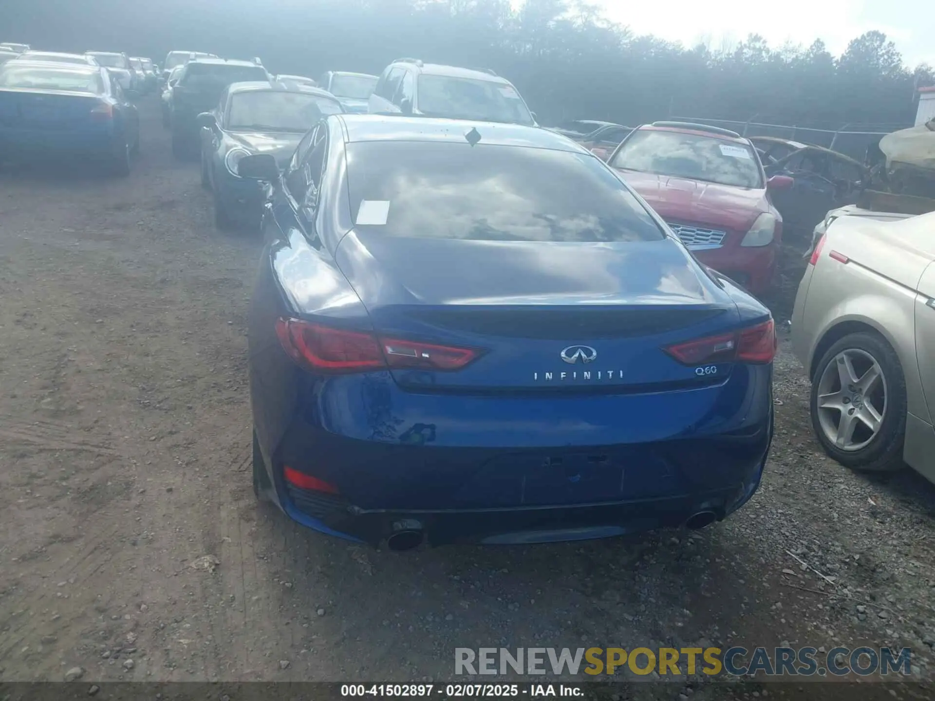 16 fotografías del automóvil dañado JN1EV7EK3LM340057 INFINITI Q60 2020
