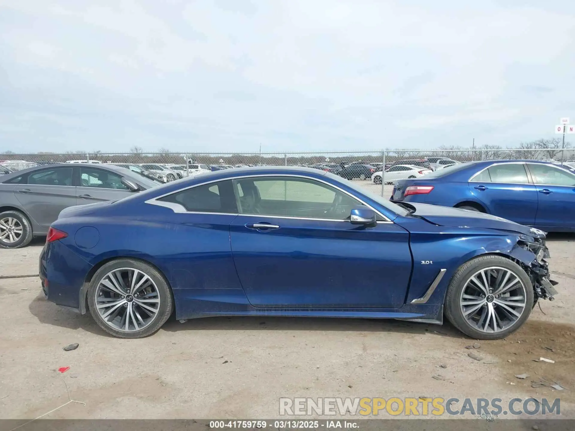 14 fotografías del automóvil dañado JN1EV7EK3LM340091 INFINITI Q60 2020