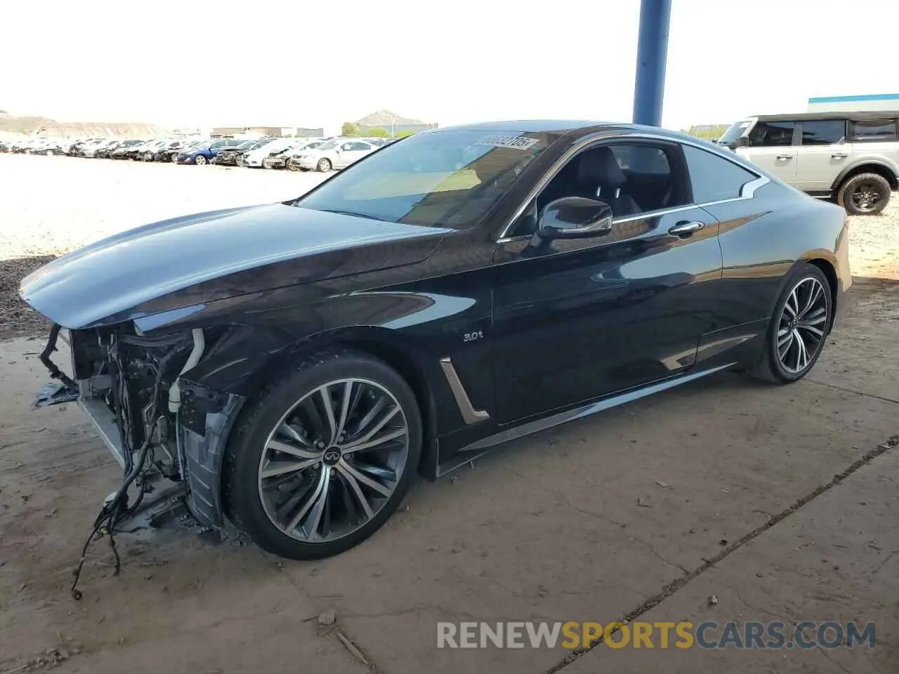 1 fotografías del automóvil dañado JN1EV7EK6LM340764 INFINITI Q60 2020