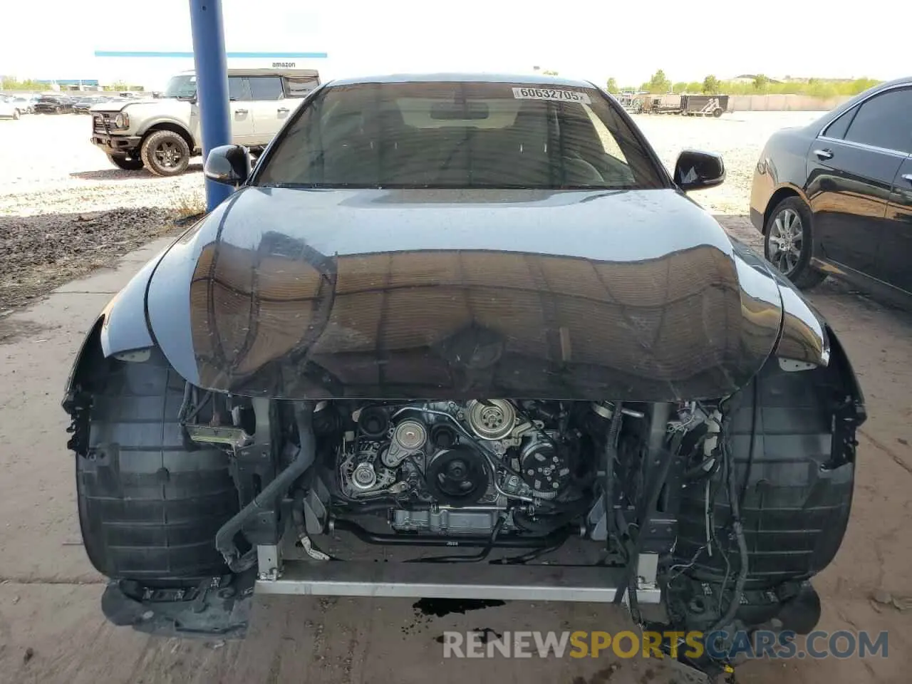 5 fotografías del automóvil dañado JN1EV7EK6LM340764 INFINITI Q60 2020
